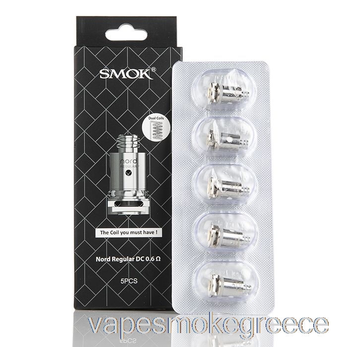Vape Greece Smok Nord ανταλλακτικά πηνία 0,6ohm Nord κανονικά πηνία Dc